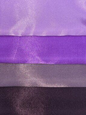 Choose Solid PURPLE Tones in Poly-Silk 36” Square SCARF by ORNAMENTS Ranch West